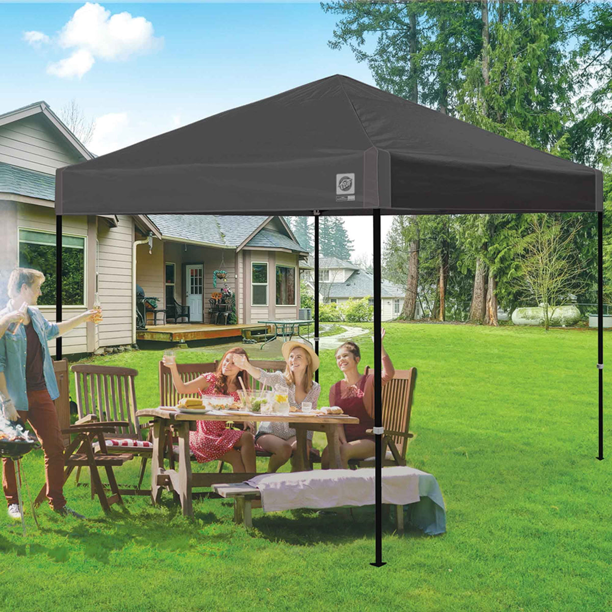 10' x 10' White Slate Outdoor Canopy X451253