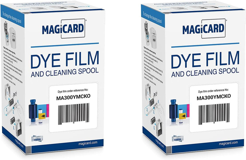 10 x Color Ribbon YMCKO 300 Prints Y6170