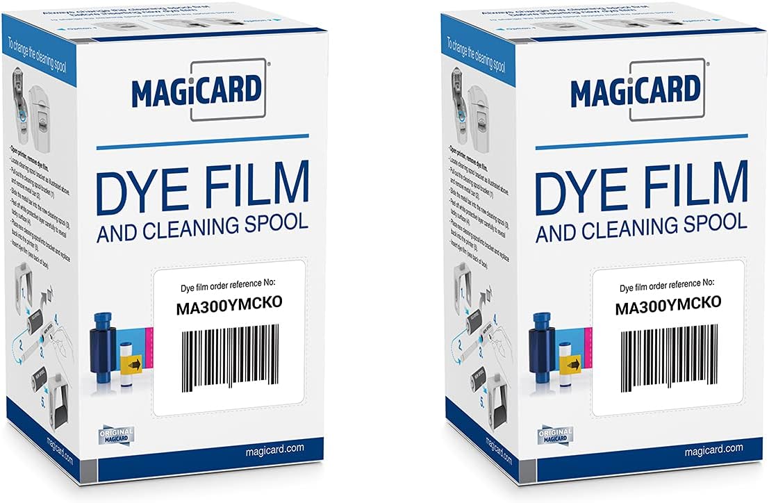 10 x Color Ribbon YMCKO 300 Prints Y6170