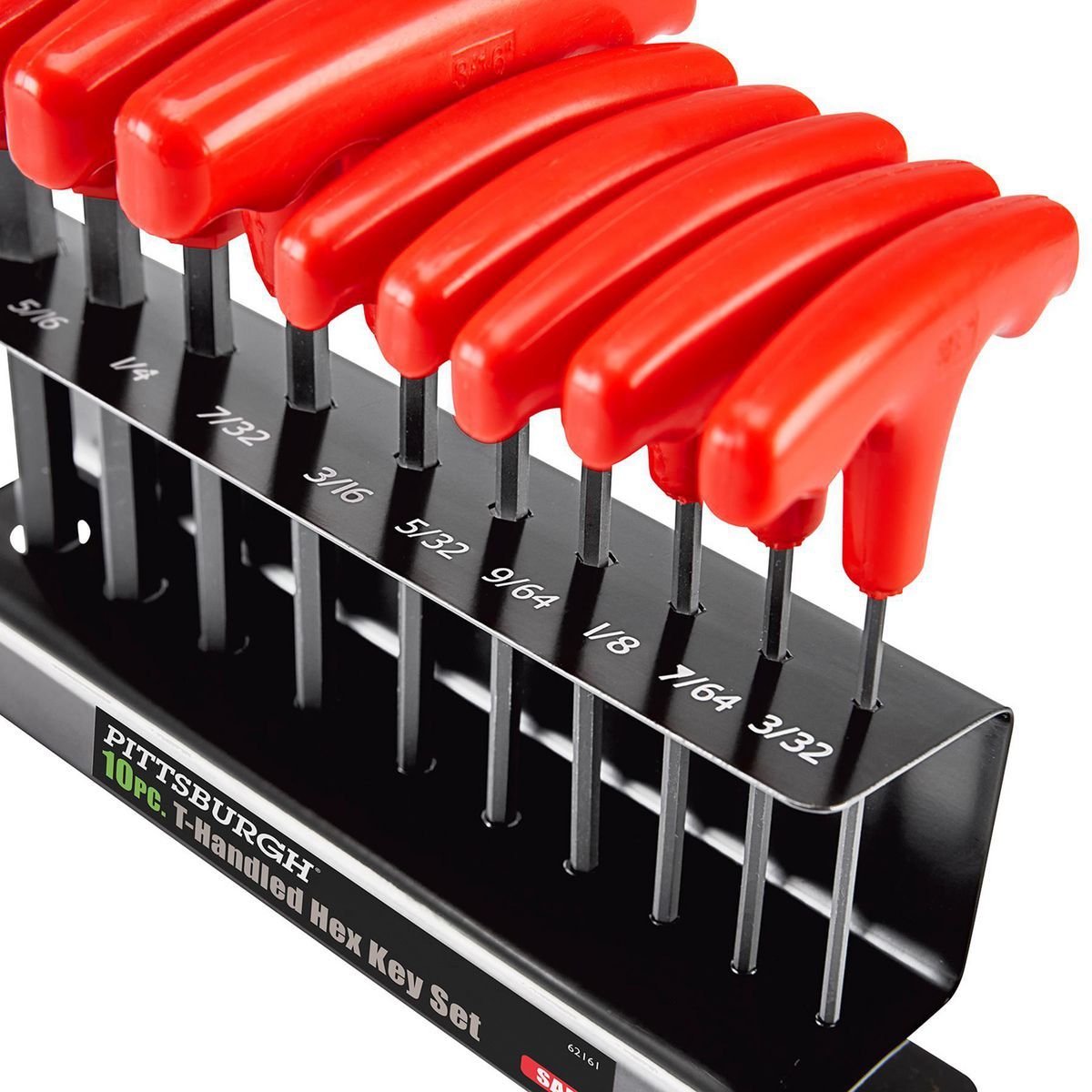 10 Piece SAE T-Handle Hex Key Set Y334