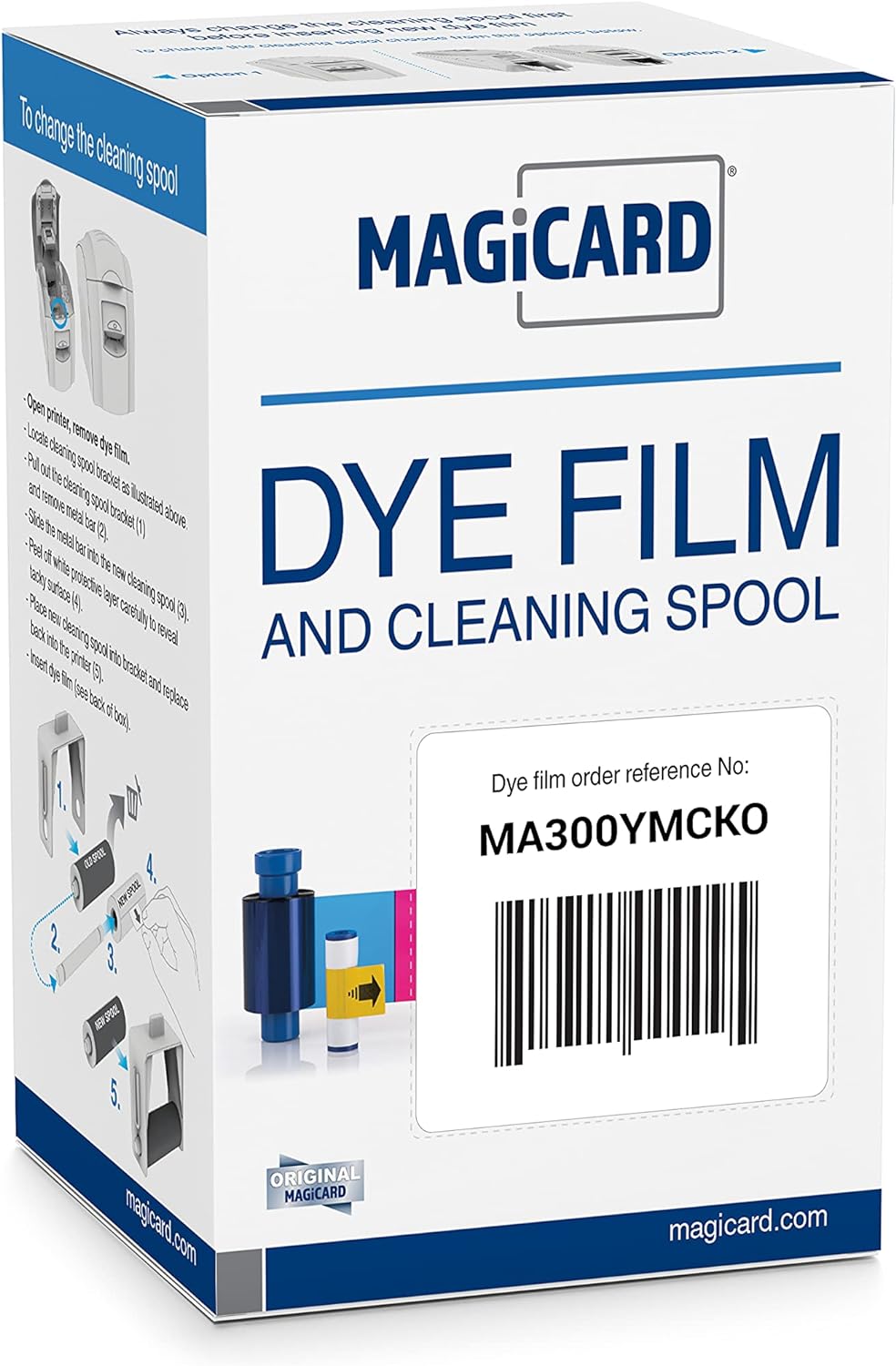 10 x Color Ribbon YMCKO 300 Prints Y6170