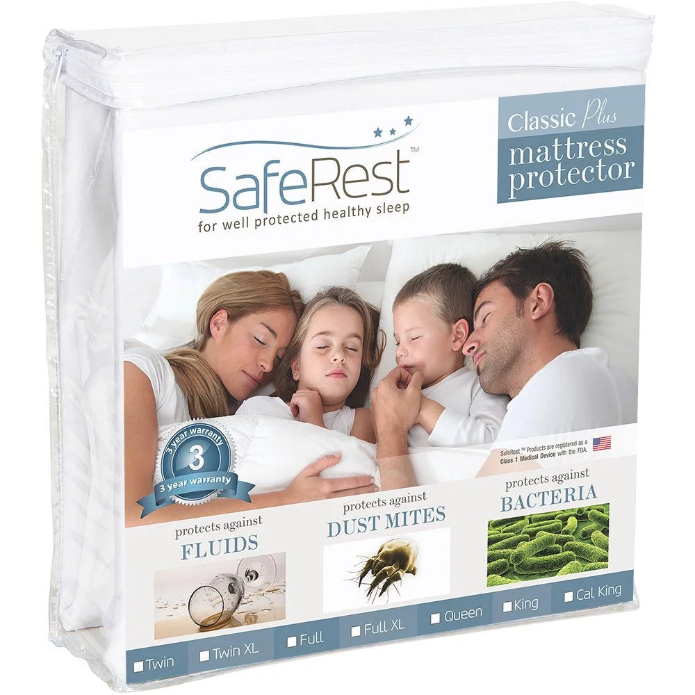 100% Waterproof Hypoallergenic Mattress Protector King V1751