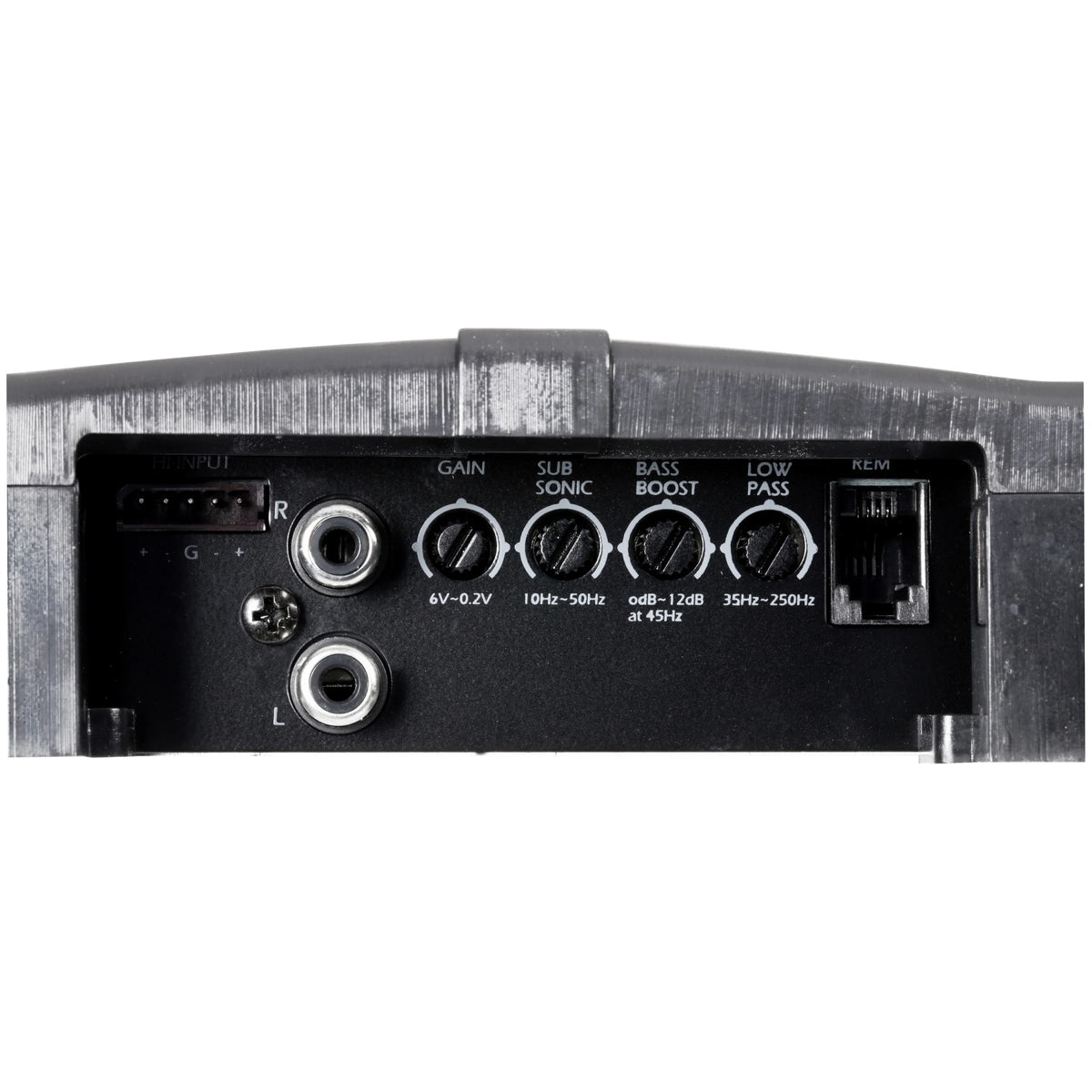 1-Channel Amplifier, 2 Ohm Stable 2,500 Watt Max G526946