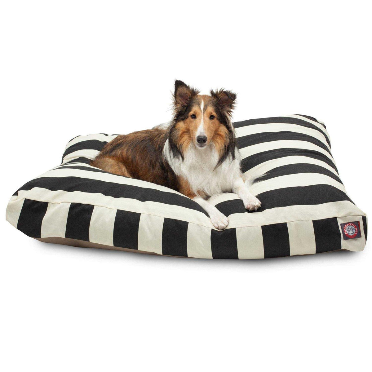 Vertical Stripe Rectangle Dog Bed Y36128