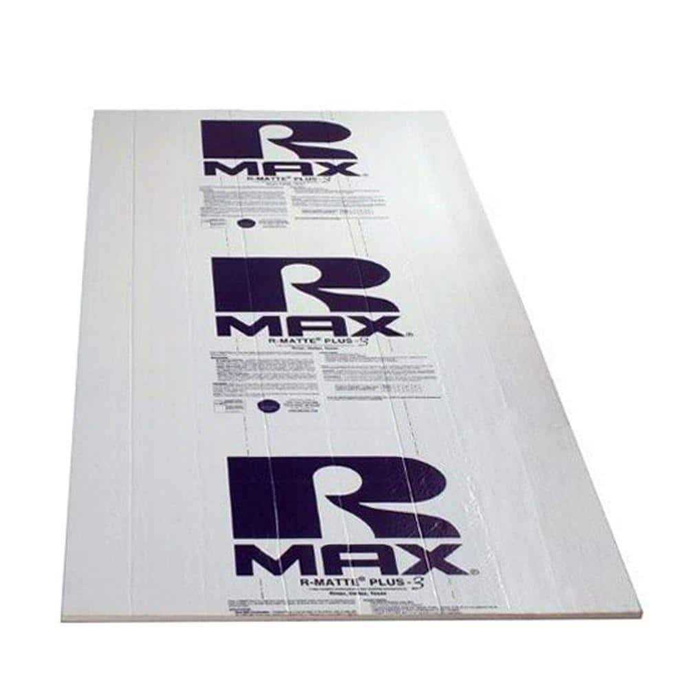1 in. x 4 ft. x 8 ft. R-6 Polyisocyanurate Rigid Foam Insulation Board E18029