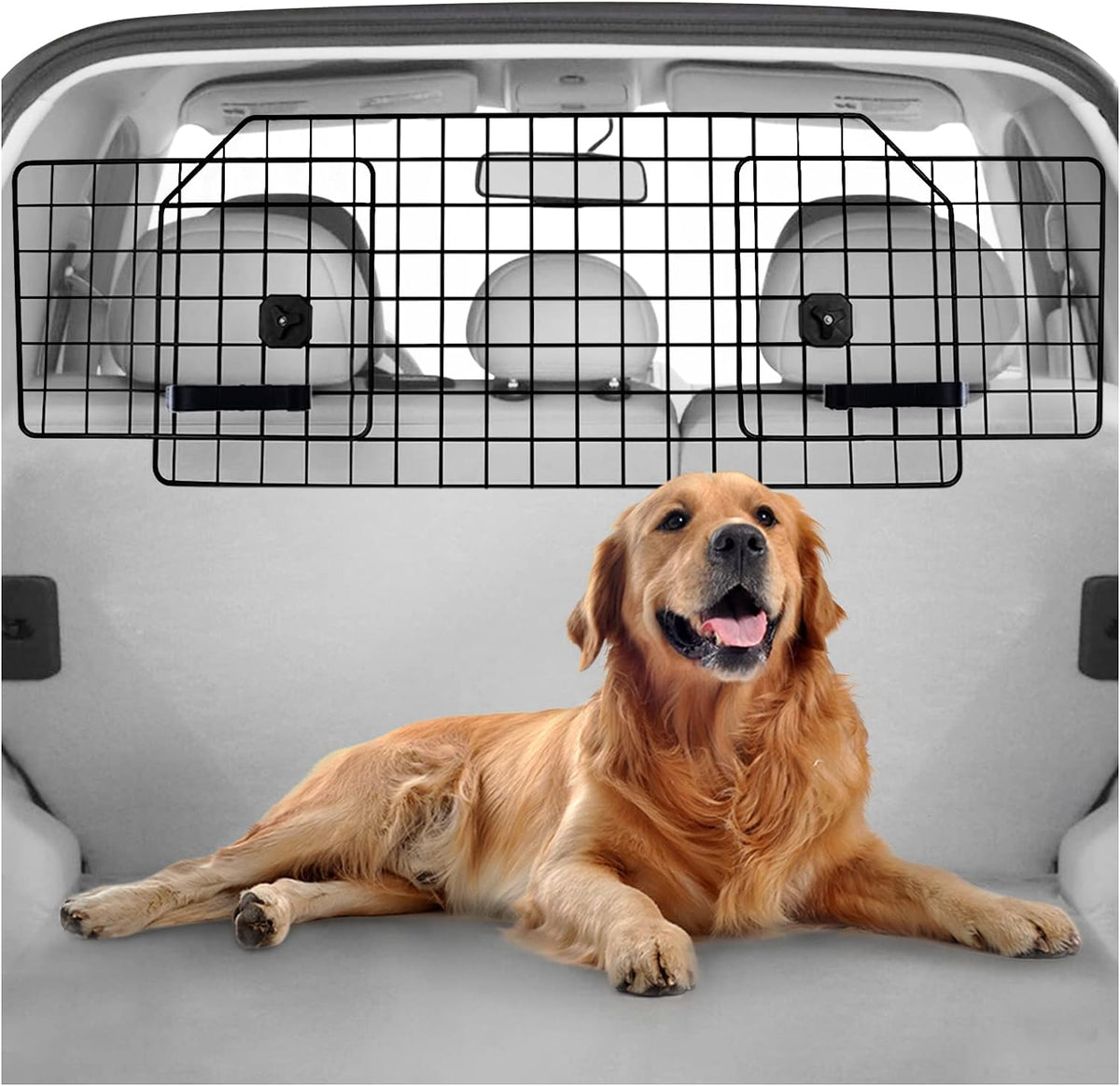 Dog Car Barrier for SUVs, Heavy-Duty Wire Mesh, Pack of 2 U4791