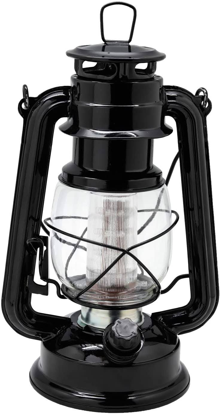 Battery Operated Metal Camping Lantern with Dimmer Switch A637