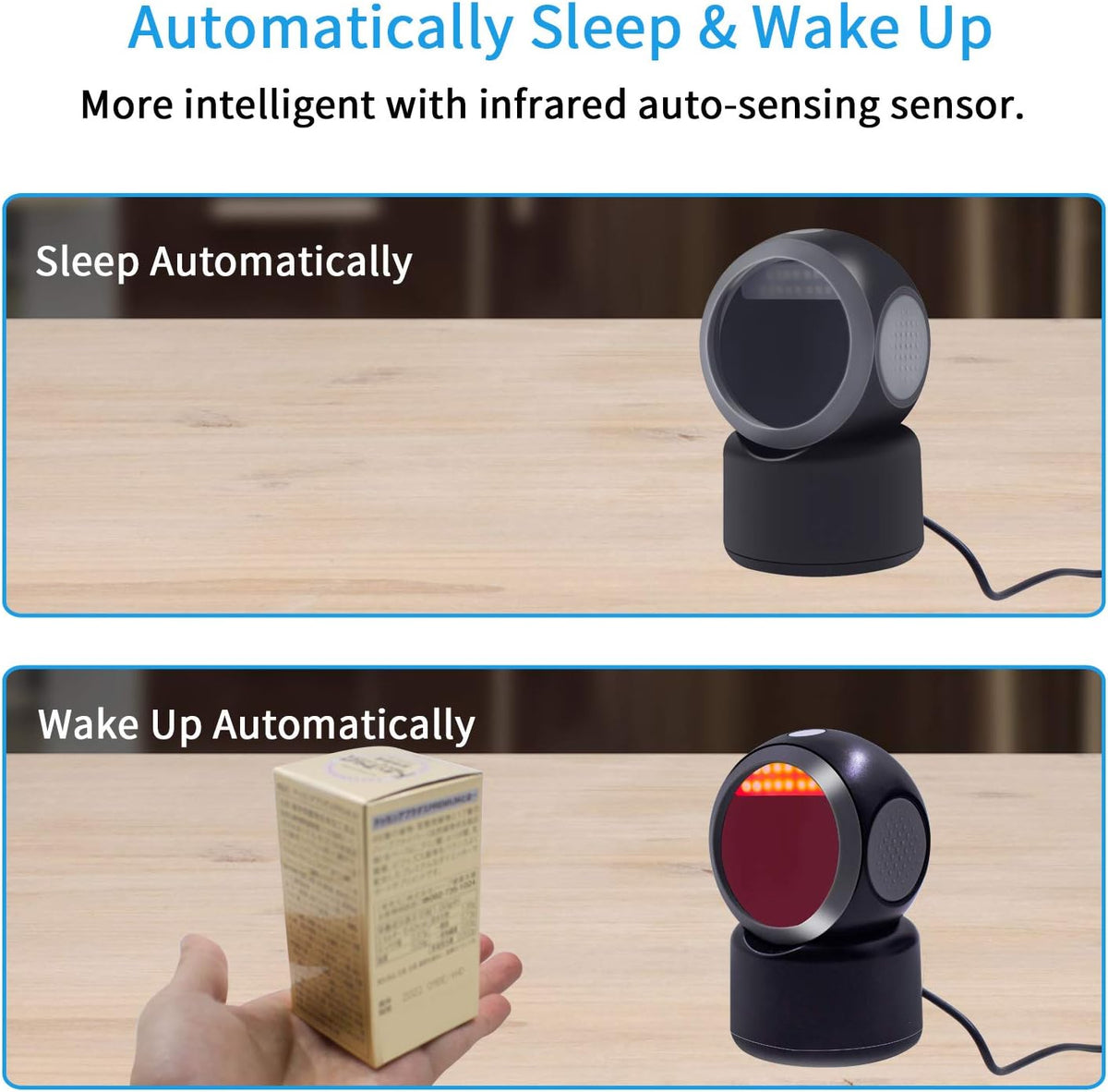 Desktop Barcode Scanner with USB O632261