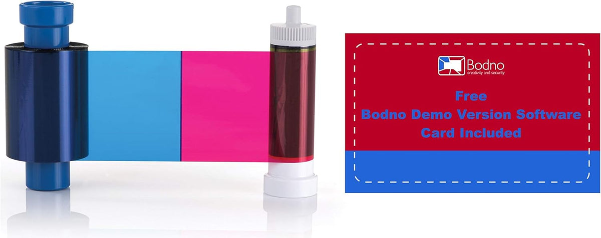 10 x Color Ribbon YMCKO 300 Prints Y6170