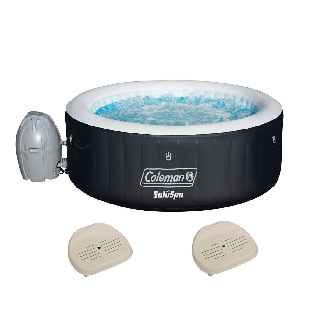4 Person Inflatable Hot Tub & 2 Seat X114