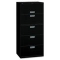 30" x 18" x 64.3" 5 Drawer 1 Door File Cabinet N932352