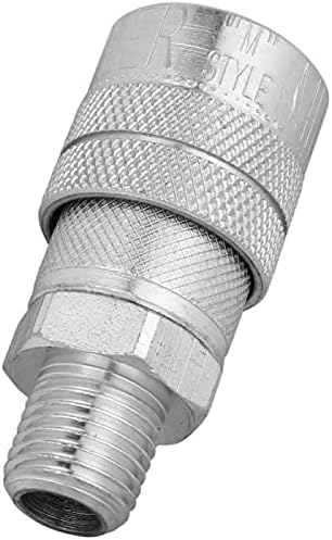 1/4" MNPT Steel Quick-Connect Coupler, Box of 10 B887596